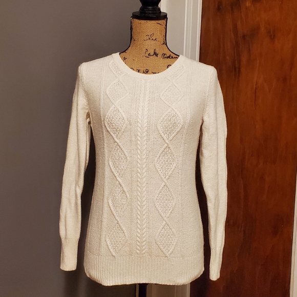 CABLE SWEATER - Picture 2 of 9